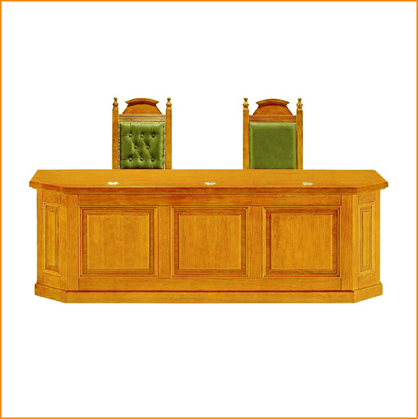 Judge Table With Chair